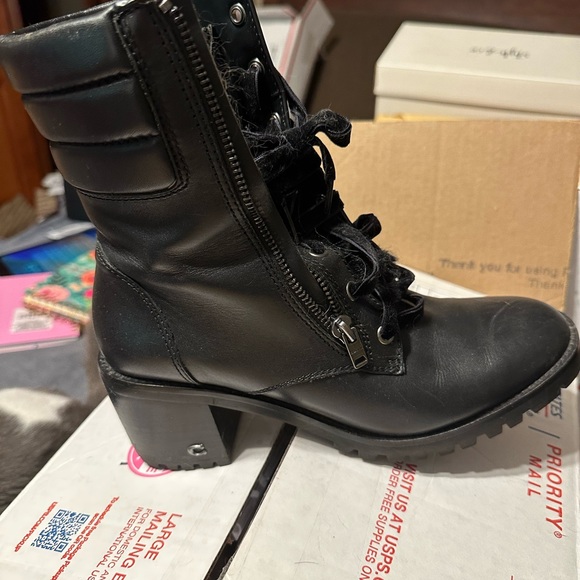 Coach Jenna fur lace boots - Picture 3 of 3